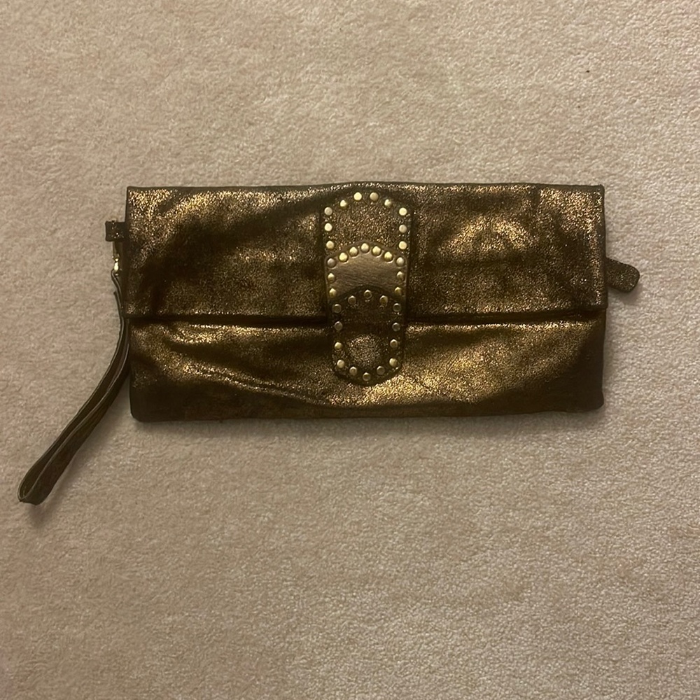 Y2K Marciano by GUESS Gold Bronze Clutch